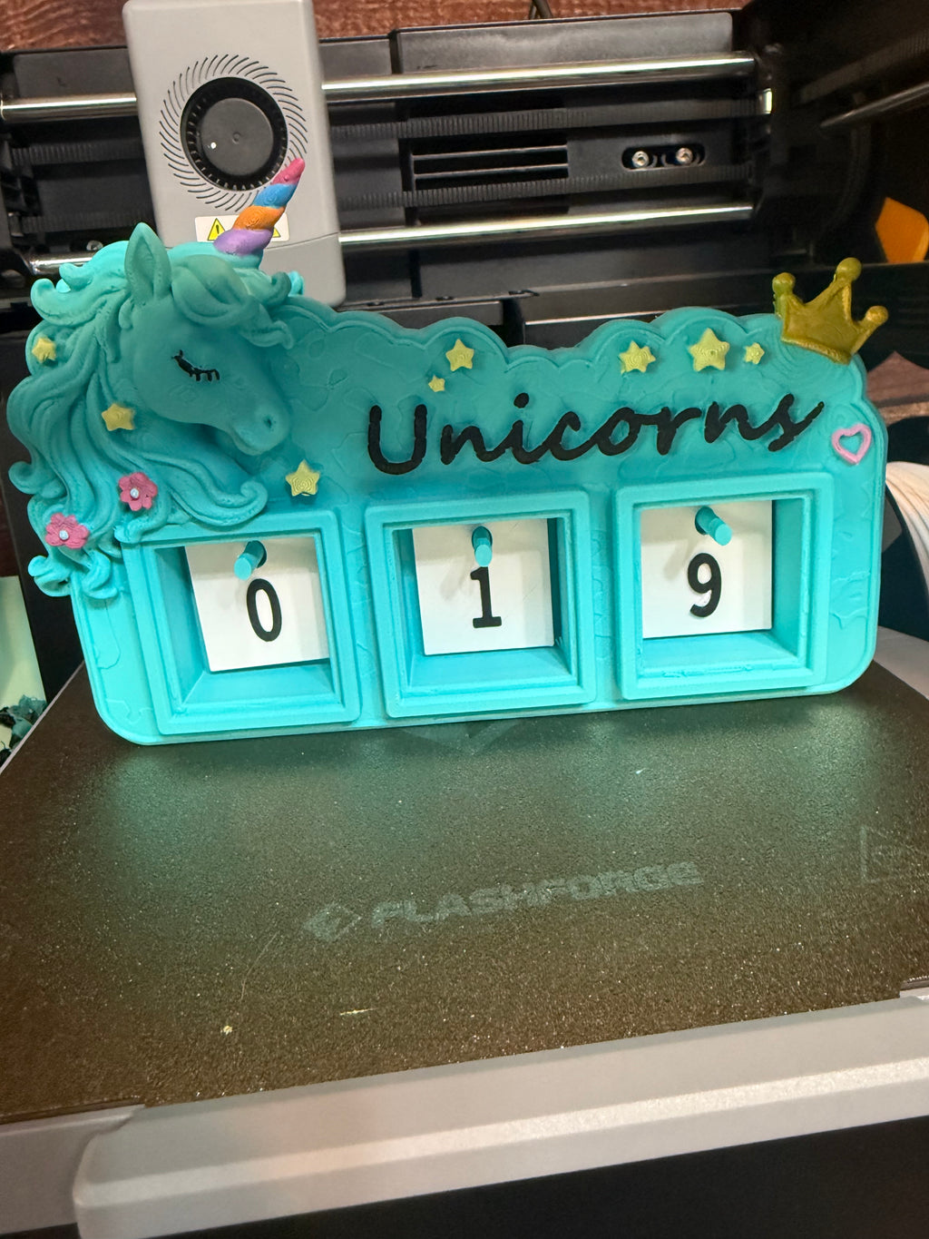 Diamond and Unicorn counters